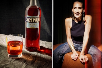 Negroni del Mar: el cocktail de Campari by Mona Gallosi para celebrar el festival de cine de José Ignacio